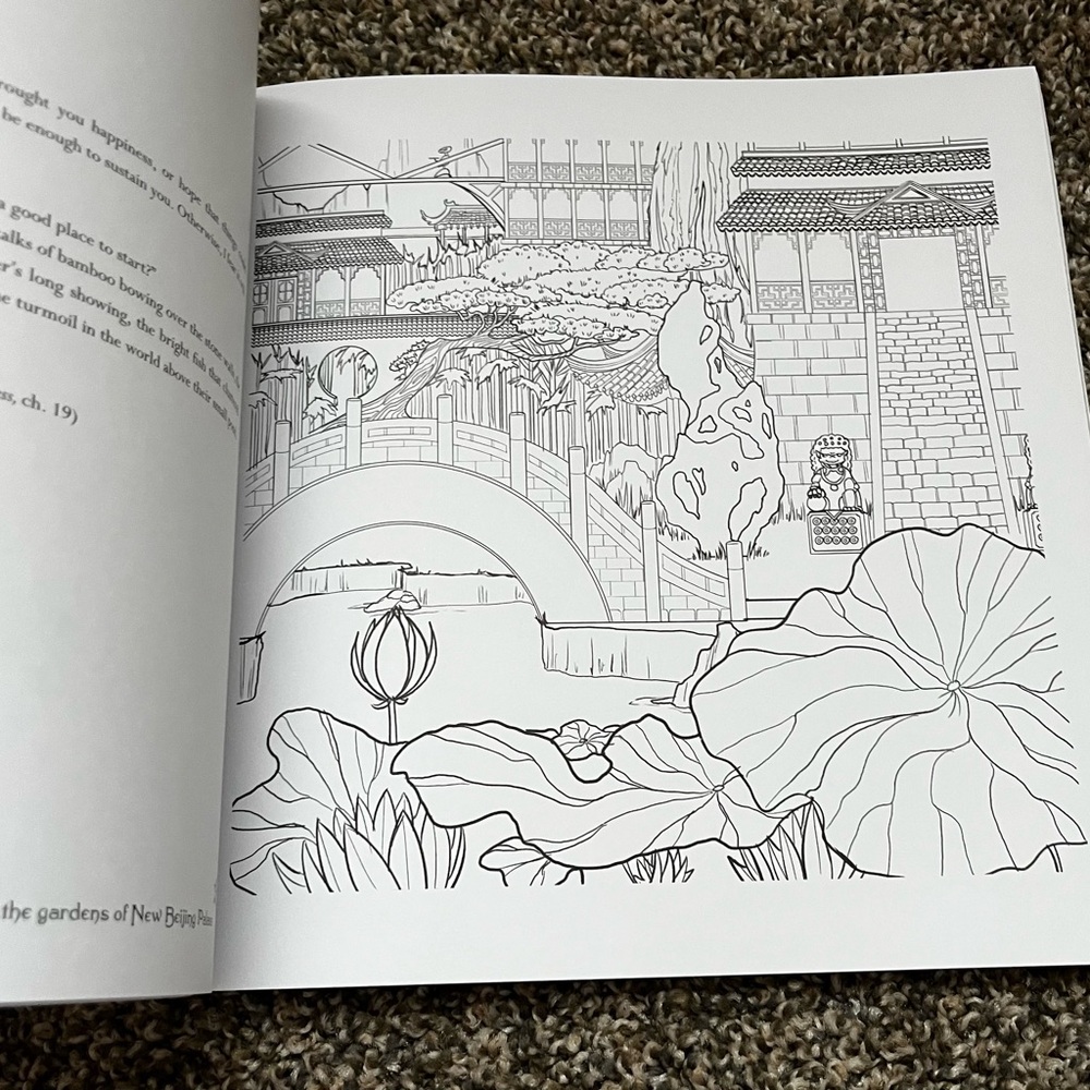 The Lunar Chronicles Coloring Book - Picture 10 of 12